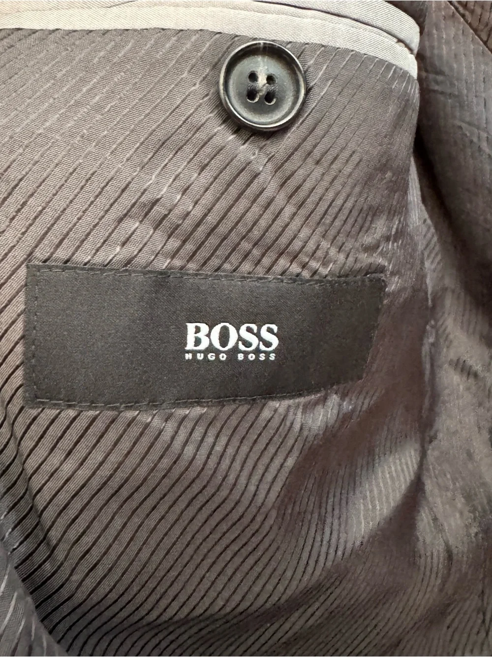 Hugo Boss James4 Sharp6 Gray Virgin Wool Blazer Sport Coat 38R